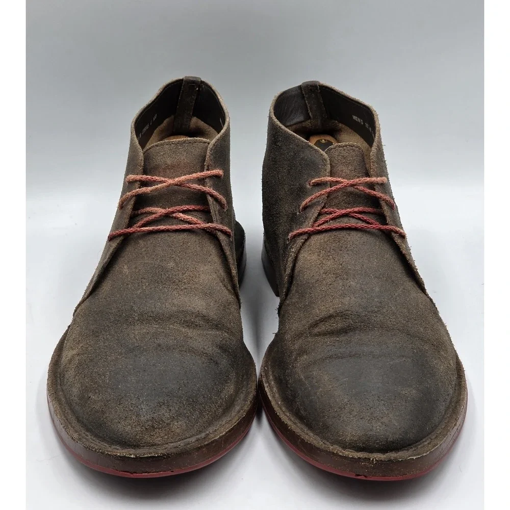 Cole Haan Paul C09565 Brown Chukka Boots Lace up Men's Size 10.5 M